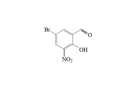 5-Bromo-3-nitrosalicylaldehyde