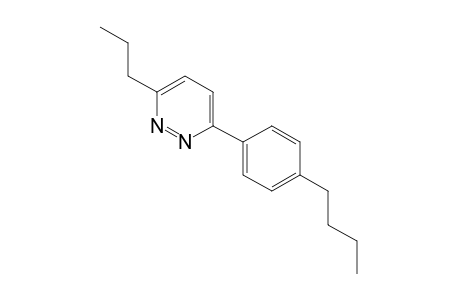 3-(p-butylphenyl)-6-propylpyridazine