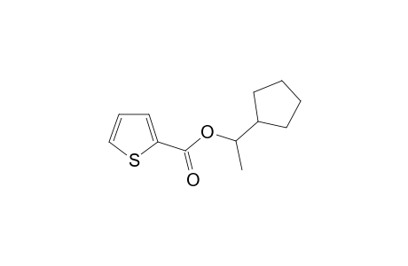 2-Thiophenecarboxylic acid, 1-cyclopentylethyl ester