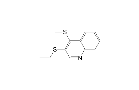 3-Ethylthio-4-methylthioquinoline