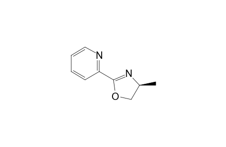 (4S)-4-methyl-2-(2-pyridinyl)-4,5-dihydrooxazole