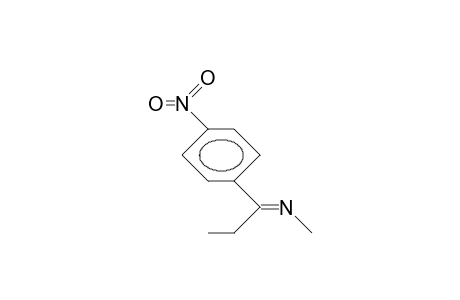 E-N-(1-(4-NITROPHENYL)-PROPYLIDEN)-METHYLAMIN