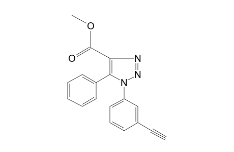 1-(m-ethynylphenyl)-5-phenyl-1H-1,2,3-triazole-4-carboxylic aicd, methyl ester