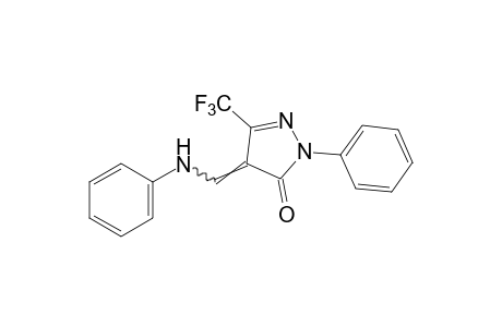 4-(anilinomethylene)-1-phenyl-3-(trifluoromethyl)-2-pyrazolin-5-one