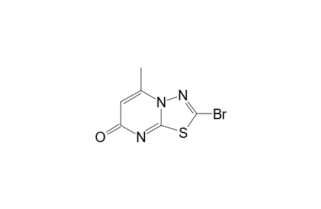 2-BROMO-5-METHYL-7H-1,3,4-THIADIAZOLO-[3,2-A]-PYRIMIDIN-7-ONE