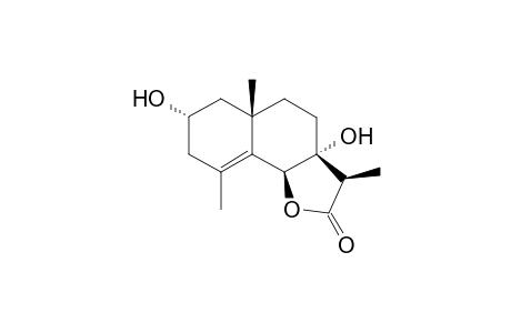 2-ALPHA,7-ALPHA-DIHYDROXY-11-ALPHA,13-DIHYDRO-SPHAERANTHOLIDE