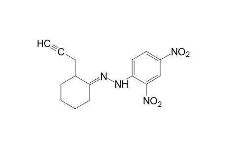 2-(2-propynyl)yclohexanone, (2,4-dinitrophenyl)hydrazone