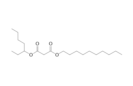 Malonic acid, decyl 3-heptyl ester