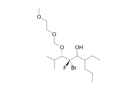 (5S,6S)-5-Bromo-5-fluoro-6-(2-methoxyethoxy)methoxy-7-methyl-3-propyl-4-octanol