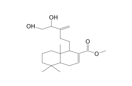 2-NAPHTALENECARBOXYLIC ACID, 1-(4,5-DIHYDROXY-3-METHYLENEPENTENYL)-1,4,4a,5,6,7,8,8a-OCTAHYDRO-5,5,8a-TRIMETHYL- METHYL ESTER,