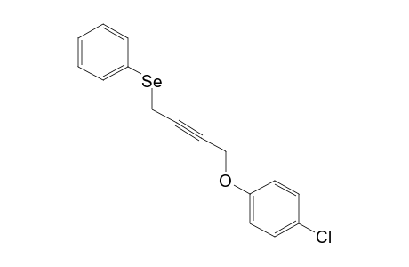 1-(p-chlorophenoxy)-4-(phenylselenyl)-2-butyne