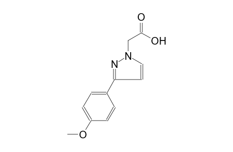 1H-pyrazole-1-acetic acid, 3-(4-methoxyphenyl)-