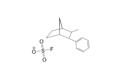 2-(4'-METHOXYPHENYL)-3-METHYLBICYCLO-[2.2.1]-HEPT-2-YL-CATION