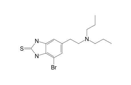 4-Bromanyl-6-[2-(dipropylamino)ethyl]-1,3-dihydrobenzimidazole-2-thione