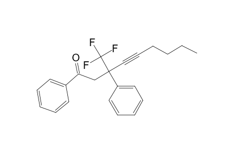 1,3-di(phenyl)-3-(trifluoromethyl)non-4-yn-1-one
