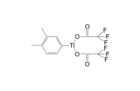 3,4-DIMETHYLPHENYLTHALLIUM(III)-BIS-(TRIFLUORACETAT)