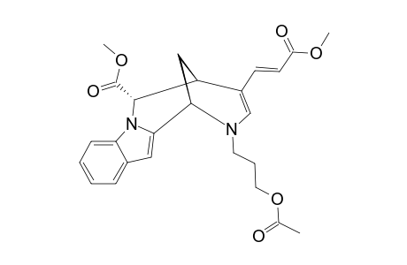 METHYL_5-(3-ACETOXYPROPYL)-1-ALPHA-(METHOXYCARBONYL)-1,2,5,6-TETRAHYDRO-2,6-METHANO-[1.4]-DIAZOCINO-[1.2-A]-INDOLE-3-(E)-ACRYLATE