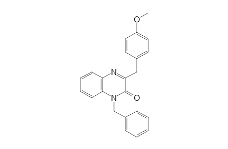 1-benzyl-3-(p-methoxybenzyl)-2(1H)-quinoxalinone