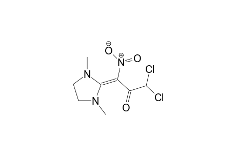 1,1-dichloro-3-(1,3-dimethyl-2-imidazolidinylidene)-3-nitroacetone