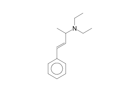 Diethyl-(1-methyl-3-phenyl-allyl)-amine