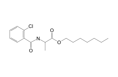 L-Alanine, N-(2-chlorobenzoyl)-, heptyl ester