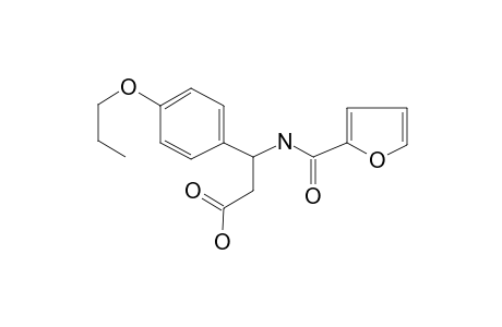 Benzenepropanoic acid, .beta.-[(2-furanylcarbonyl)amino]-4-propoxy-