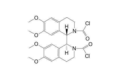 2,2'-bis(2"-Chlorocarbonyl)-6,6'-7,7'-tetramethoxy-1,1'-bis(1,2,3,4-tetrahydoisoquinoline)