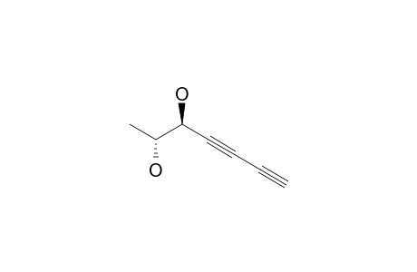 (2R,3S)-hepta-4,6-diyne-2,3-diol