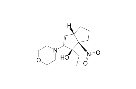 [1S*-(1.alpha.,3a.beta.,6a.beta.)]-1-ethyl-2-morpholino-6a-nitro-1,3a,4,5,6,6a-hexahydropentalen-1-ol