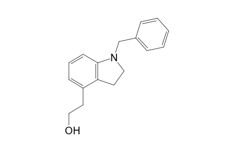 1-Benzyl-4-(2'-hydroxyethyl)-2,3-dihydro-1H-indole