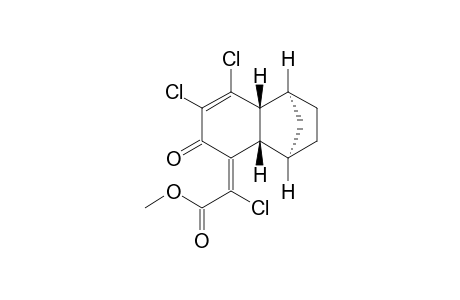 Methyl [(1.alpha.,4.alpha.,4a.beta.8a.beta.)-7,8-Dichloro-1,2,3,4,4a,5,6,8a-octahydro-6-oxo-1,4-methanonaphthalen-5-ylidene]chloroacetate