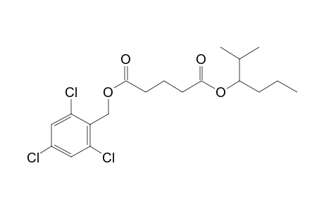 Glutaric acid, 2-methylhex-3-yl 2,4,6-trichlorobenzyl ester