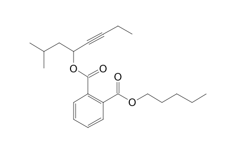 Phthalic acid, 7-methyloct-3-yn-5-yl pentyl ester