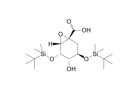 (1R,2S,3S,4S,5R)-3,5-Bis[(tert-butyl)dimethylsilyloxy]-1,2-epoxy-4-hydroxycyclohexane-1-carboxylic Acid