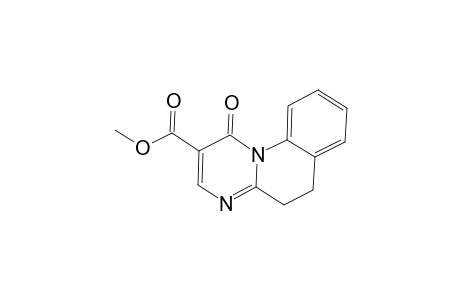 1H-Pyrimido[1,2-a]quinoline-2-carboxylic acid, 5,6-dihydro-1-oxo-, methyl ester