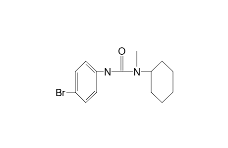 3-(p-bromophenyl)-1-cyclohexyl-1-methylurea