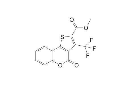 Methyl 4-oxo-3-(trifluoromethyl)-4H-thieno[3,2-c]chromene-2-carboxylate