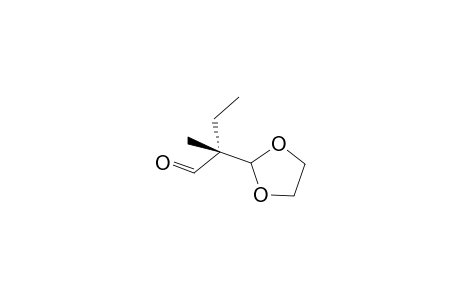 (S)-2-(1',3'-Dioxolan-2'-yl)-2-methylbutanal