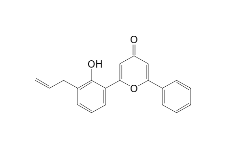 2-(3'-Allyl-2'-hydroxyphenyl)-6-phenylpyran-4-one