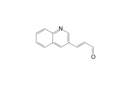 (E)-3-(quinolin-3-yl)acrylaldehyde