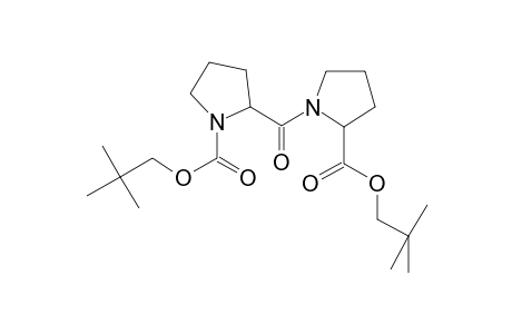 D-Prolyl-D-proline, N-neopentyloxycarbonyl-, neopentyl ester