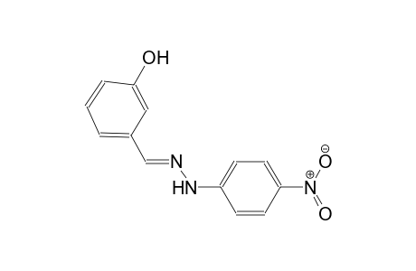 m-Hydroxybenzaldehyde, (p-nitrophenyl)hydrazone