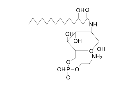 6-o-(2-Aminoethyl)phosphono-2-(3-hydroxymyristoylamido)-2-deoxy-beta-D-glucopyranose