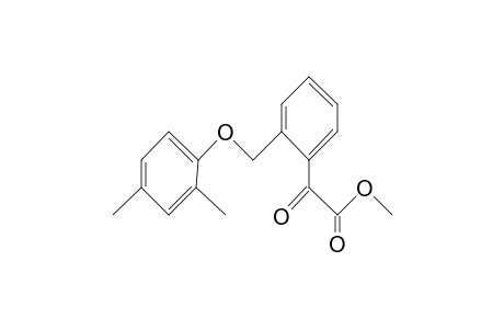 Benzeneacetic acid, 2-[(2,4-dimethylphenoxy)methyl]-alpha-oxo-,methyl ester