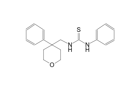 N-phenyl-N'-[(4-phenyltetrahydro-2H-pyran-4-yl)methyl]thiourea