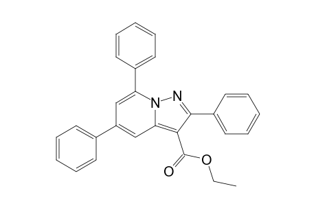 Ethyl 2,5,7-triphenylpyrazolo[1,5-a]pyridine-3-carboxylate