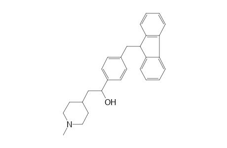 alpha-(alpha-FLUOREN-9-YL-p-TOLYL)-1-METHYL-4-PIPERIDINEETHANOL