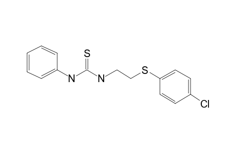 1-(2-(p-Chlorophenylthio)ethyl)-3-phenylthiourea