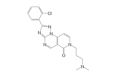 pyrido[3,4-e][1,2,4]triazolo[1,5-a]pyrimidin-6(7H)-one, 2-(2-chlorophenyl)-7-[3-(dimethylamino)propyl]-