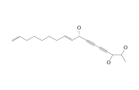 GYMNASTERKOREAYNE-E;ERYTHRO-(10S)-1,8-HEPTADECADIEN-11,13-DIYN-10,15,16-TRIOL